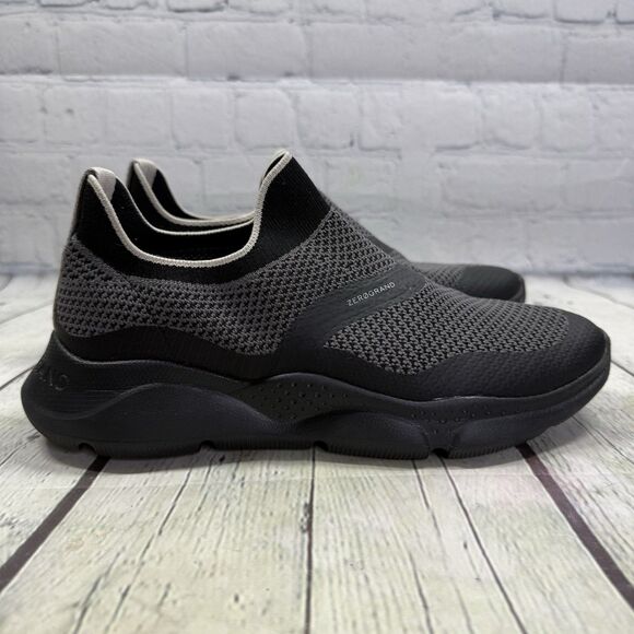 Cole Haan Zero Grand 360 Sneaker Women Size 7.5 Gray Black Slip On Comfort Shoes - Picture 1 of 9